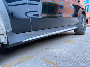 Per Mercedes Benz <span class=keywords><strong>GLC</strong></span> W253 2020 2021 2022 GLC63 AMG Auto gonna laterale accessori nero e cromato - Product Image 4