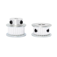 Poulie de distribution 3M 15T 20T 25T 30T 40T 50T en alliage d'aluminium pour moteur