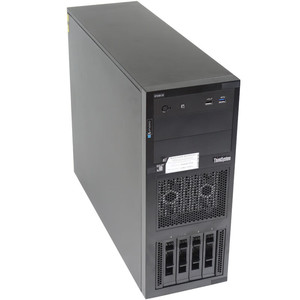 Lenovo Tower <span class=keywords><strong>Server</strong></span> st258 V2 G6405 8GB <span class=keywords><strong>DDR4</strong></span> <span class=keywords><strong>Ram</strong></span> 300W fuente de alimentación servidor PC doble puerto Gigabit Guangzhou envío gratis - Product Image 1