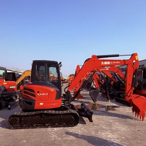Mini-excavatrice Kubota KX163 d'occasion d'origine japonaise de 6,3 tonnes avec pompe à engrenages et roulement, faible nombre d'heures de fonctionnement, seconde main - Product Image 3