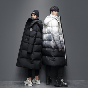 Veste <span class=keywords><strong>Homme</strong></span> Hiver Epais Couple Manteau Doudoune - Product Image 2