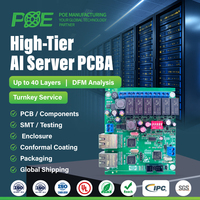 Pusat Data AI Shenzhen, Produsen PCBA Server Multilayer, Layanan Perakitan Turnkey