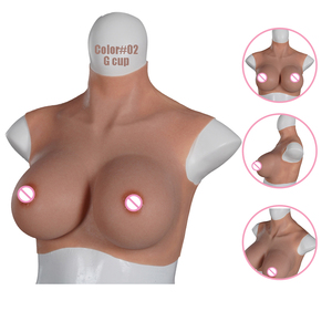 Artificiale sissy grandi tette ragazza realistica silicone forma del seno gel pettorale rendere seno crossdresser trans maschio a femmina - Product Image 3