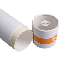 Tubo de papel hermético de grado alimenticio de cartón redondo personalizado para embalaje de proteína en polvo