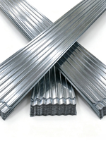 Verzinktes Wellblech-Dachplattenmaterial Lieferant GI Metallpaneel DX51D Z275 Witterungsbeständig Maßgefertigte Länge Großbestellung Export