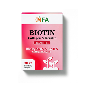 ODM OEM Private Label Biotin Powder Supports Healthy Hair Skin and Nails Enhances Skin Elasticity Hydration Containing Collagen - Product Image 1