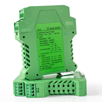 Convertisseurs de signal numérique à 2 canaux à isolation forte supérieure, 1 en 2 sorties, alimentation 24V DC, transformateur de transducteur de signal DC