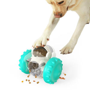 Juguete con fugas para perros pequeños y grandes, vaso de juguete interactivo para cachorros y gatos, dispensador de alimentador de comida lenta, accesorios de entrenamiento IQ - Product Image 5