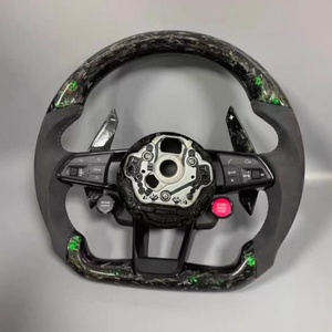 Volante de Fibra de Carbono Forjado Personalizado Más Vendido para Audi A3 <span class=keywords><strong>A4</strong></span> A5 A6 A7 B8 B9 R8 Q4 Q5 Q6 S3 S4 RS3 RS4 RS5 B8.5 S7 - Product Image 6