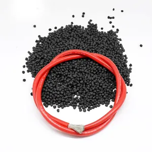 Silicone Extrusion Mould Pressing High Low Temperatures Resistance Flame Retardant Silicone Granules Silicone Compound Raw Material