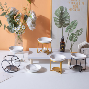 Bruciatore d'Incenso in Ferro Ignifugo Eastern Rock per Oli Essenziali Secchi, Candele e Cera - Uso Domestico - Product Image 1