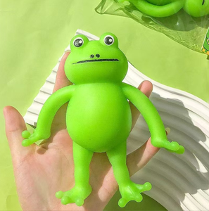 Pelota Antiestrés de Rana Animal Adorable, Juguete Sensorial Blandito para Aliviar la Ansiedad, Recuerdo de Fiesta para Niños y Niñas - Product Image 4