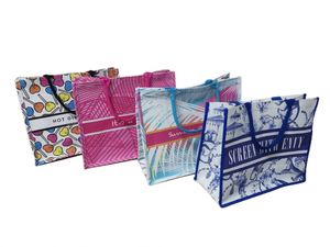 Sac fourre-tout personnalisé pour femme, grand sac de plage à bandoulière tendance avec motif couleur intégrale - Product Image 5