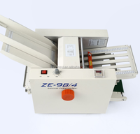 Machine à plier le papier de bureau haute vitesse ZE, plieuse demi-format