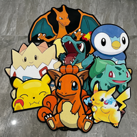 Tapis Anime et Design de Haute Qualité : Tapis Antidérapant Haute Densité à Motif Anime et Animaux pour Chambre à Coucher, Personnalisable avec Votre Logo, pour Achat en Gros