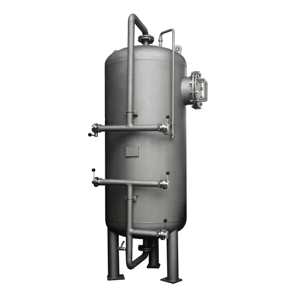 Industrial activated carbon steel water filter