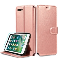 Étui portefeuille à rabat arrière LeYi pour iphone XS X 17 avec protecteur d'écran HD 1 paquet de portefeuilles pour téléphone portable