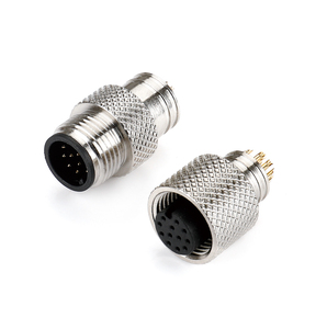 M12 <span class=keywords><strong>m</strong></span>ột <span class=keywords><strong>m</strong></span>ã hó<span class=keywords><strong>a</strong></span> 12pin Nữ hàn với shielded, M12 <span class=keywords><strong>m</strong></span>ột <span class=keywords><strong>m</strong></span>ã hó<span class=keywords><strong>a</strong></span> 12pin ổ cắ<span class=keywords><strong>m</strong></span> hàn, M12 12pin kết nối - Product Image 1