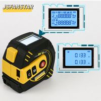 Meilleur outil de mesure de bande de laser de distance d'affichage à cristaux liquides de télémètre de Smart 40m Images