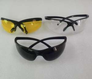 安全耐衝撃性メガネ安全保護眼鏡作業安全射撃構造 - Product Image 1