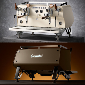 Machine à expresso commerciale de luxe italienne G3226C, 2 groupes, chaudière manuelle robuste, 58 mm, certifiée GS, pour café - Product Image 6