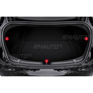 Protection de coffre de voiture, bande décorative de hayon, pièces de style pour hayon de voiture, accessoires automobiles pour Tesla Model 3 2024-2025 - Product Image 3