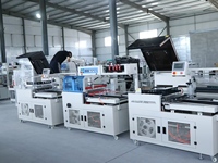 Een elektrisch afgesloten automatische krimpfoliemachine voor eieren- en fruitverpakkingen, met aluminiumfolie/filmverpakking, food grade.