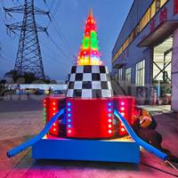 Équipement de divertissement extérieur : Voiture sauteuse pour enfants, Attraction de parc d'attractions, Manège Hopper