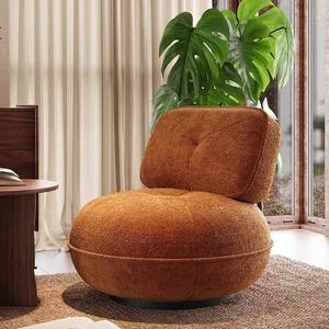 Spherical <b>Beanbag</b> Chair Off White Matcha Green Caramel Color Extra Soft <b>Fill</b> Bean Material For Living Room Balcony Leisure Use - Product Image 3