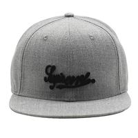 Tamaño personalizado niño espiga ala plana levantado 3D bordado Logo Flex Fit gorras de béisbol sombreros