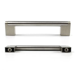Stainless Steel Kitchen Furniture Drawer Pulls Handle Double-end Zinc Alloy Cabinet Hardware <strong>Door</strong> Handles for Kitchen - Product Image 1