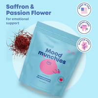Bonbons au safran de qualité supérieure, 30 jours de consommation, 60 unités, pour enfants et adultes, régulation de l'humeur, amélioration de la concentration