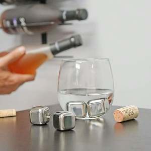 Accesorios de Barra de Estilo Simple y Ecológicos de Acero Inoxidable 304, Cubitos de Hielo para Fiestas y Cenas - Product Image 3