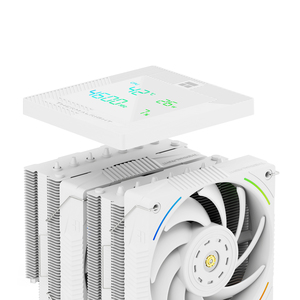 Enfriador de CPU Thermalright Spirit 120 DIGITAL SNOW con 7 Tubos de Calor, Ventiladores ARGB Dobles de 2150 RPM para LGA1700 AM5 con Funciones Integradas - Product Image 5