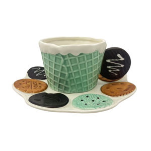 Latest Factory Prices Nordic Style Tea <b>Cups</b> Saucers Cookies Design Afternoon Tea <b>Cup</b> <b>Set</b> Ceramic Mug Coffee Mugs - Product Image 5
