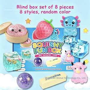 Juguetes Blandos 2026: Kit de Caja de Calendario de Adviento con Juguetes Antiestrés de Azúcar de Malta y Blandos Divertidos - Product Image 1