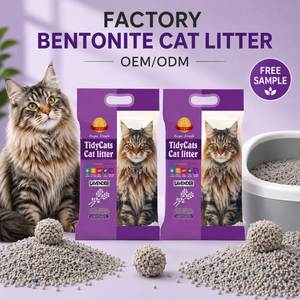 Litière Agglomérante Premium Écologique à Base de Bentonite pour Chats, 99% Sans Poussière, Contrôle des Odeurs, Vente en Gros pour Animaux de Compagnie - Product Image 1