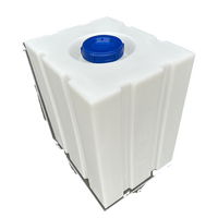 Réservoir 200L carré debout PE plastique chimique réservoir de stockage réservoir d'eau de dosage camion 150L 300L prix bon marché