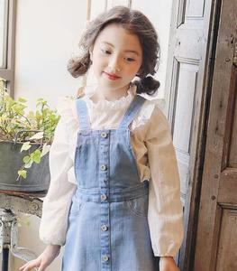 เสื้อยืดแขนยาวมีฮู้ดสำหรับเด็กผู้หญิงจากซัพพลายเออร์เกาหลีใต้ - Product Image 5