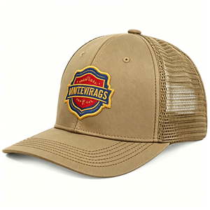 Custom 5-panel-hats <b>Foam</b> Mesh Trucker Cap Wholesale Cotton <b>Waterproof</b> Snapback Caps Summer Breathable Outdoor Sports Hat - Product Image 1