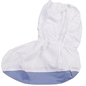 Penutup Bot Tahan Air Microporous Sekali Pakai Pabrik dengan Sol Anti-selip Penutup <span class=keywords><strong>Boot</strong></span> Panjang Non-Woven Nonslip - Product Image 4