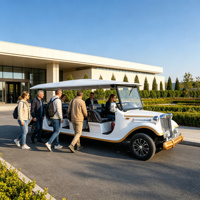Mini-bus électrique écologique 11 places, solution de transport urbain durable, véhicule professionnel de transport de passagers pour campus