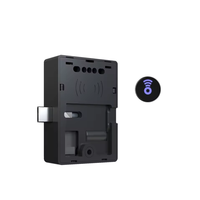 Serrure intelligente RFID invisible et discrète sans clé pour maison, bureau, casier, tiroir, armoire, avec application TTLock et carte IC électronique