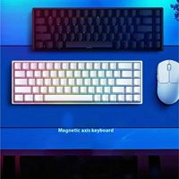 Clavier mécanique filaire Mars 68 Pro à interrupteurs magnétiques, longue autonomie de batterie, RGB, échange à chaud, clavier de jeu Alibaba