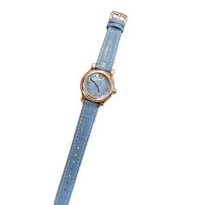 Reloj Mecánico Automático de Lujo para Mujer con Esfera de Nácar, Diamantes Flotantes y Números Romanos, Elegante Reloj de Pulsera - Product Image 1