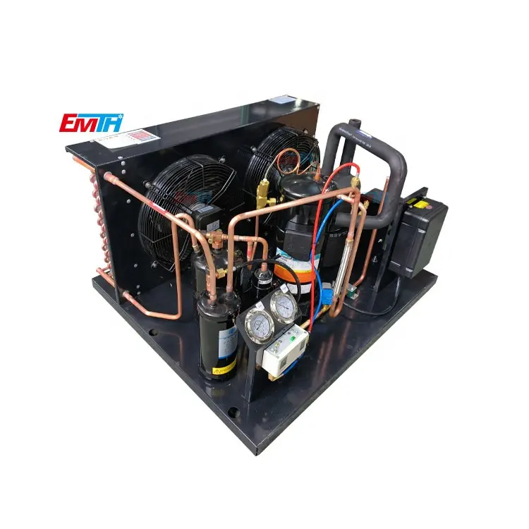 Конденсаторный агрегат открытого типа EMTH 4hp, холодильная установка