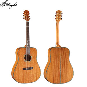 <span class=keywords><strong>Guitarra</strong></span> acústica Guitare 41 "Toda la <span class=keywords><strong>guitarra</strong></span> acústica <span class=keywords><strong>normal</strong></span> sólida Die Cast Golden BY-811GD - Product Image 1