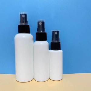 White Plastic Spray <b>Bottle</b> 100Ml Fine <b>Mist</b> Hydrating Portable For Facial <b>Mist</b> Sprayer - Product Image 1