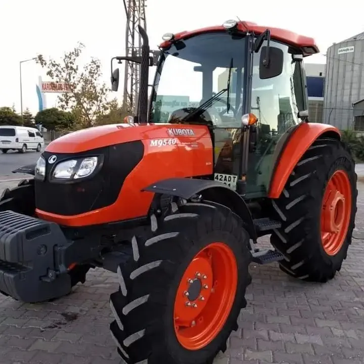 Qualité forte course 4wd Kubota tracteur M9540 60hp 75hp 80hp 120hp tracteur agricole machines agricoles disponibles à la vente