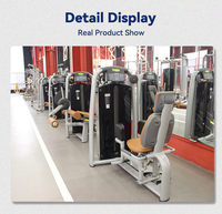 Machine de musculation à tirage vertical sélectionnable de qualité supérieure MND AN21 pour la musculation en salle de sport et centre de fitness